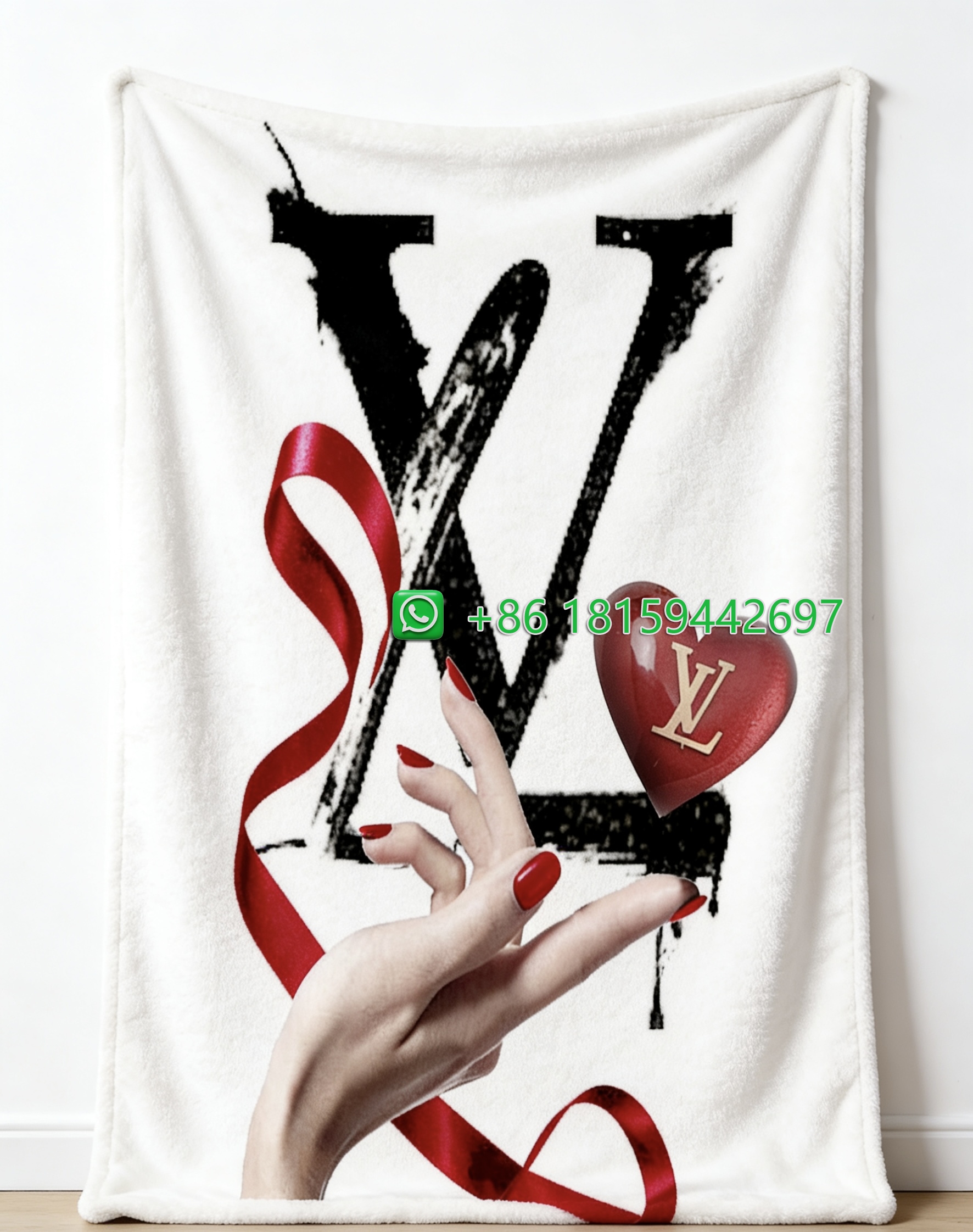 Louis Vuitton Throw Blankets
